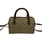 GUCCI Shoulder Bag leather Brown Sherry line