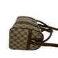 GUCCI Shoulder Bag leather Brown Sherry line