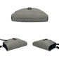 GUCCI Shoulder Bag Leather, PVC Navy Micro GG Sherry line Women Used Authentic