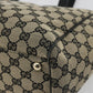 GUCCI GG Canvas Hand Bag Black