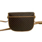CELINE Shoulder Bag Leather, PVC Brown Macadam Blason Triomphe Pattern mens(Unisex) Used Authentic