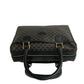 CELINE Handbag Leather, PVC black Macadam Blason Triomphe Pattern Women(Unisex) Used Authentic