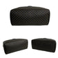 CELINE Handbag Leather, PVC black Macadam Blason Triomphe Pattern Women(Unisex) Used Authentic