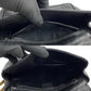CELINE Shoulder Bag leather black Triomphe logo Metal Women Used Authentic