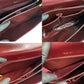 CELINE Shoulder Bag Calfskin, Leather wine-red Carriage Metal Women Used Authentic