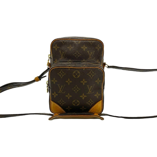 LOUIS VUITTON Shoulder Bag M45236 Leather, PVC Brown Monogram Amazone Women(Unisex) Used Authentic