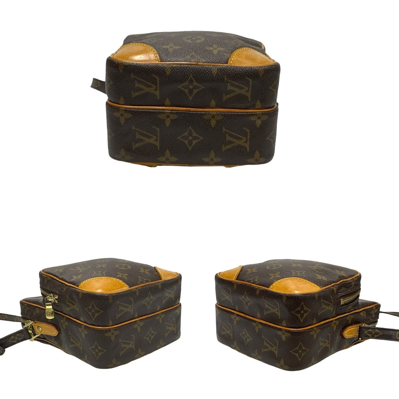 LOUIS VUITTON Shoulder Bag M45236 Leather, PVC Brown Monogram Amazone Women(Unisex) Used Authentic