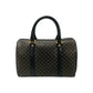 CELINE Boston Duffel bag Leather, PVC black Macadam Brazon Women(Unisex) Used Authentic