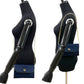 Dior Shoulder Bag Canvas, Leather Navy Trotter Pattern Women Used Authentic
