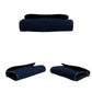 Dior Shoulder Bag Canvas, Leather Navy Trotter Pattern Women Used Authentic