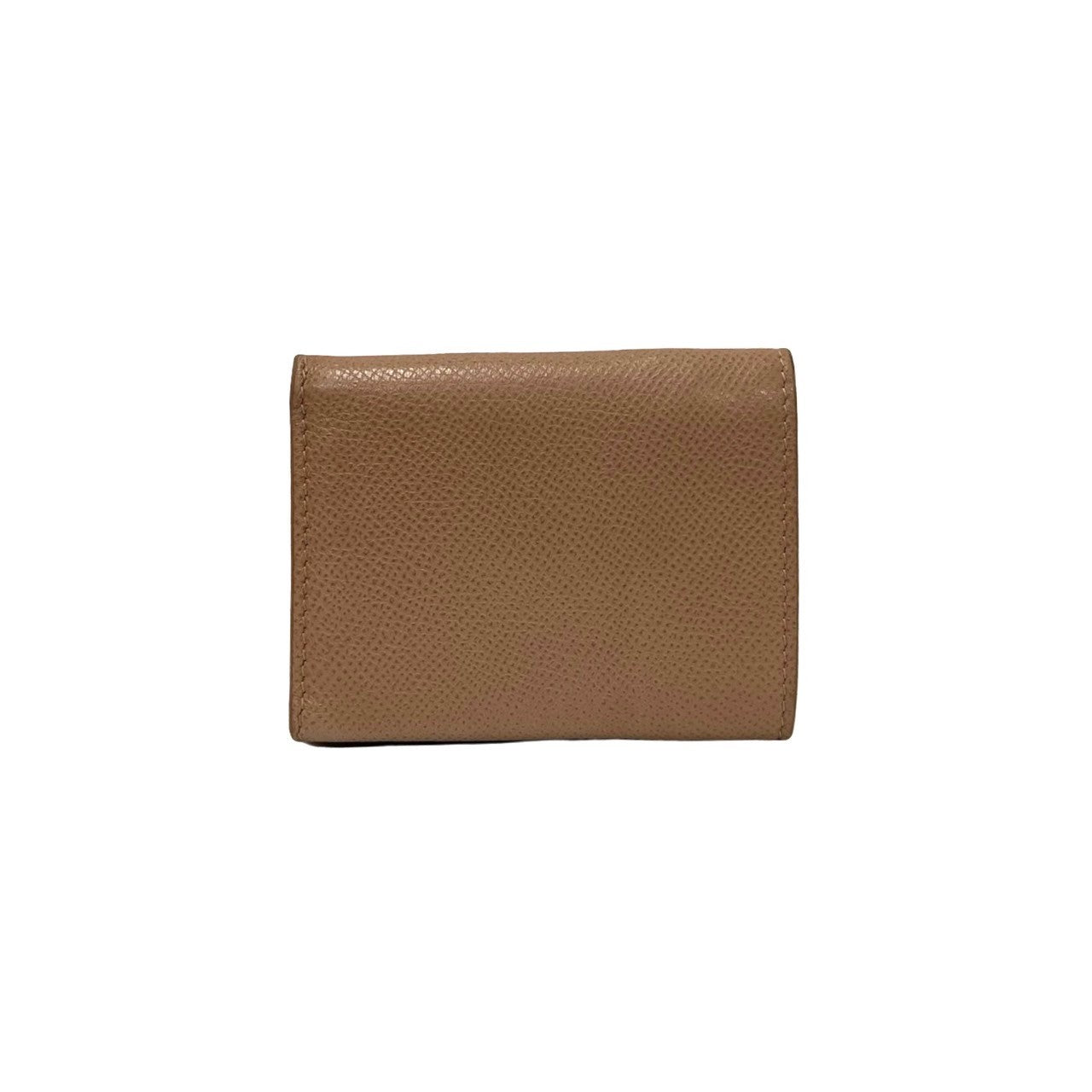 Dior Tri-fold wallet leather pink CD logo Metal Lotus wallet Women Used Authentic