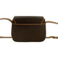 CELINE Shoulder Bag Leather, PVC Brown Macadam Blazon Pattern Triomphe logo Women Used Authentic