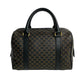 CELINE Handbag leather Brown Macadam Blason Pattern mens(Unisex) Used Authentic