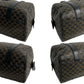 CELINE Handbag leather Brown Macadam Blason Pattern mens(Unisex) Used Authentic