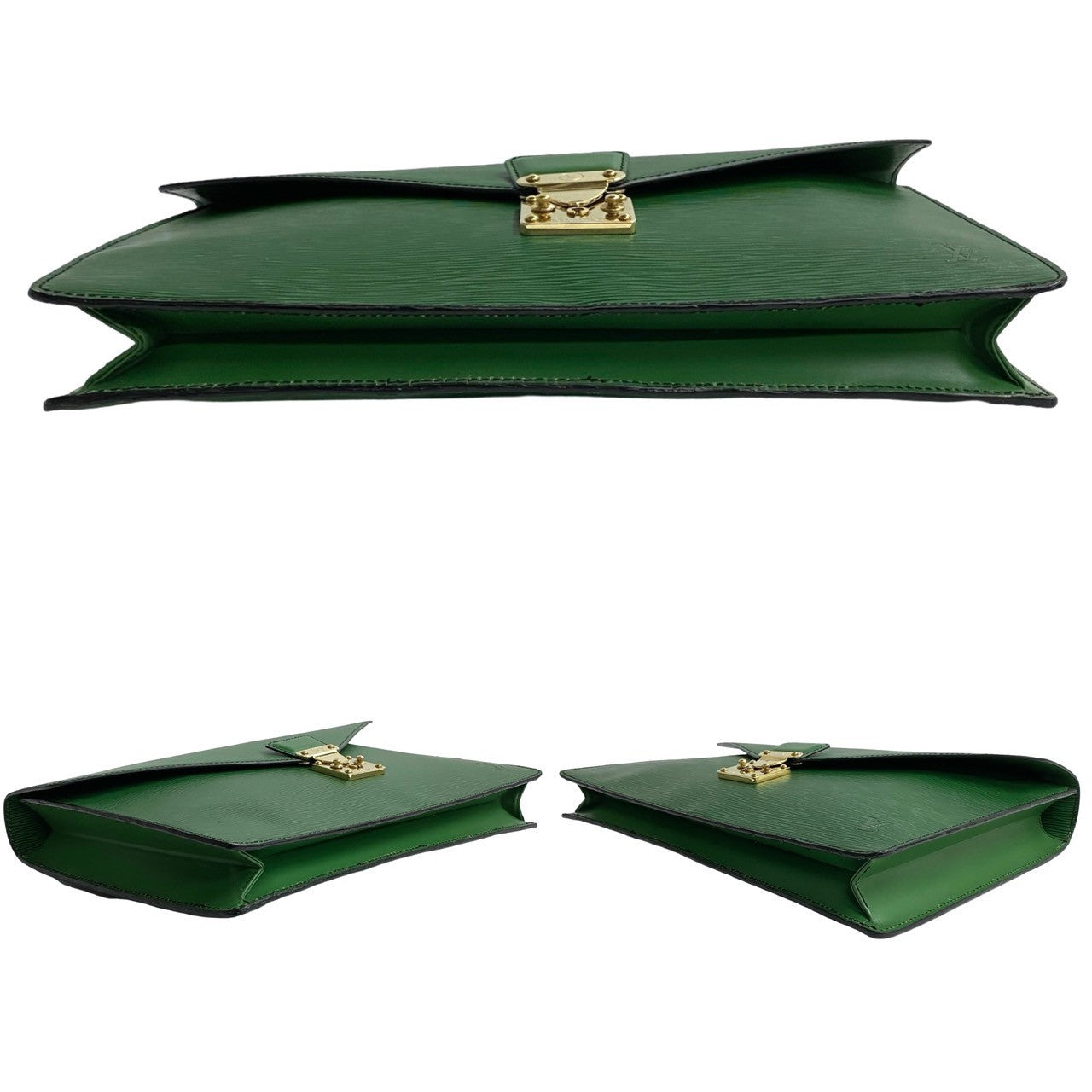 LOUIS VUITTON Shoulder Bag M54462 Epi Leather green Epi Port Documan