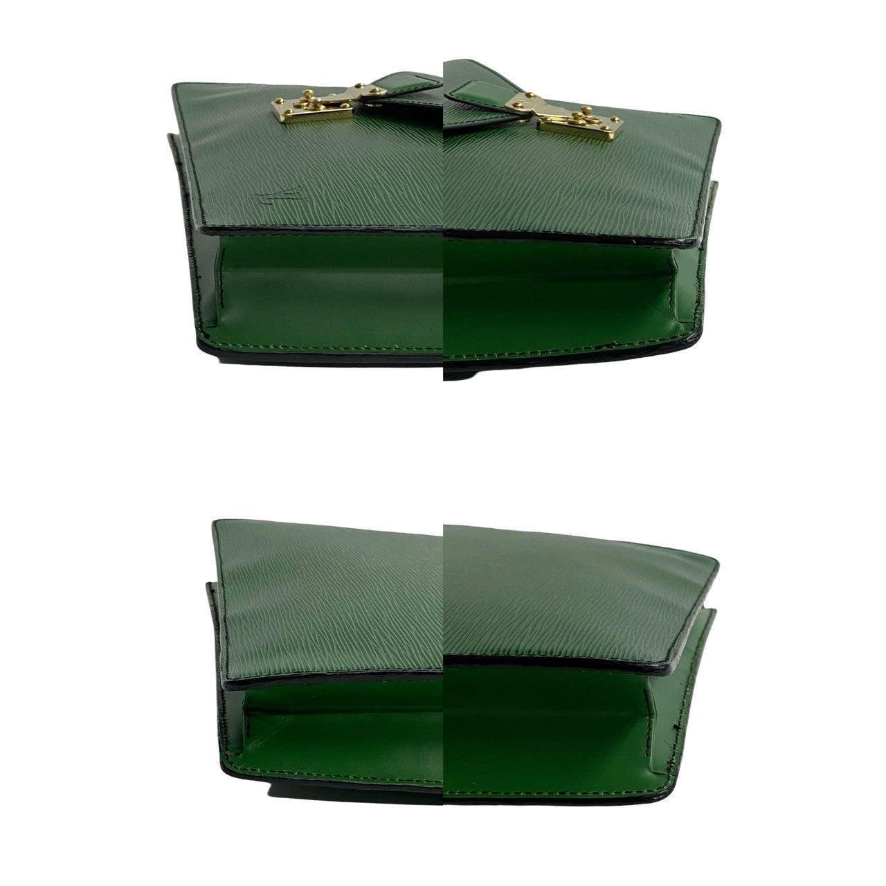 LOUIS VUITTON Shoulder Bag M54462 Epi Leather green Epi Port Documan
