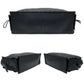 LOEWE Tote Bag leather black logo Shopper tote Women Used Authentic