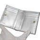 FENDI Bifold Wallet 8M0468 leather Silver