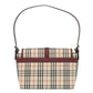 BURBERRY Handbag Canvas, Leather beige One Shoulder Bag Nova Check Women Used Authentic