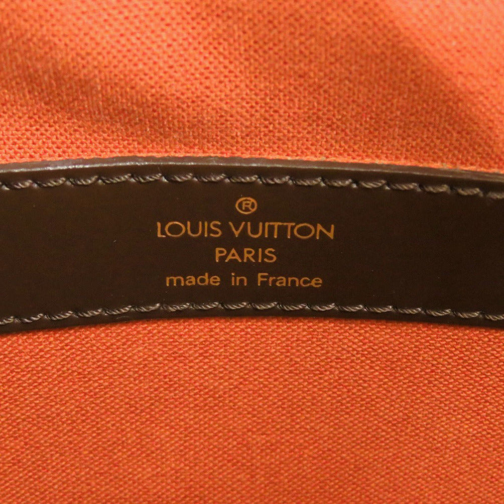 LOUIS VUITTON Shoulder Bag N45255 Damier canvas Brown Damier Naviglio mens Used Authentic