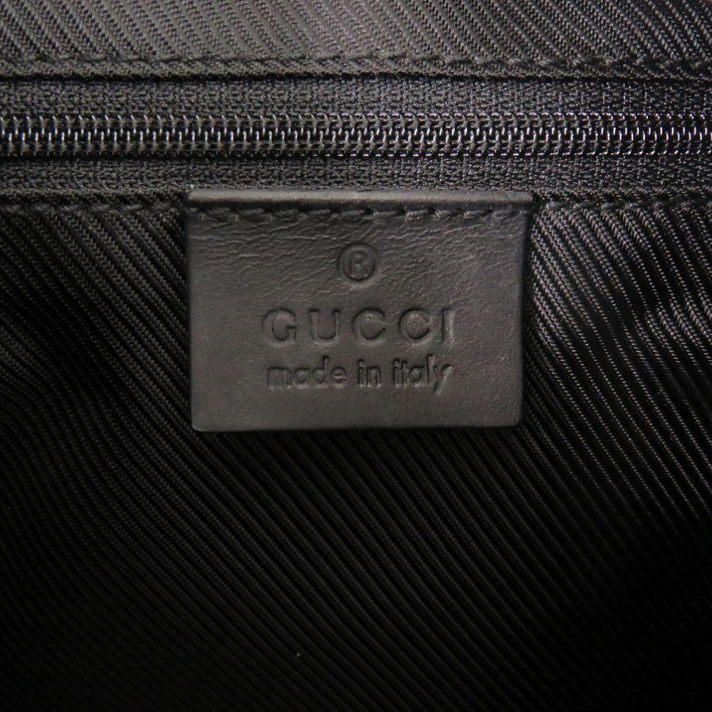 GUCCI Shoulder Bag 01234 203419 GG canvas black one belt Women Used Authentic