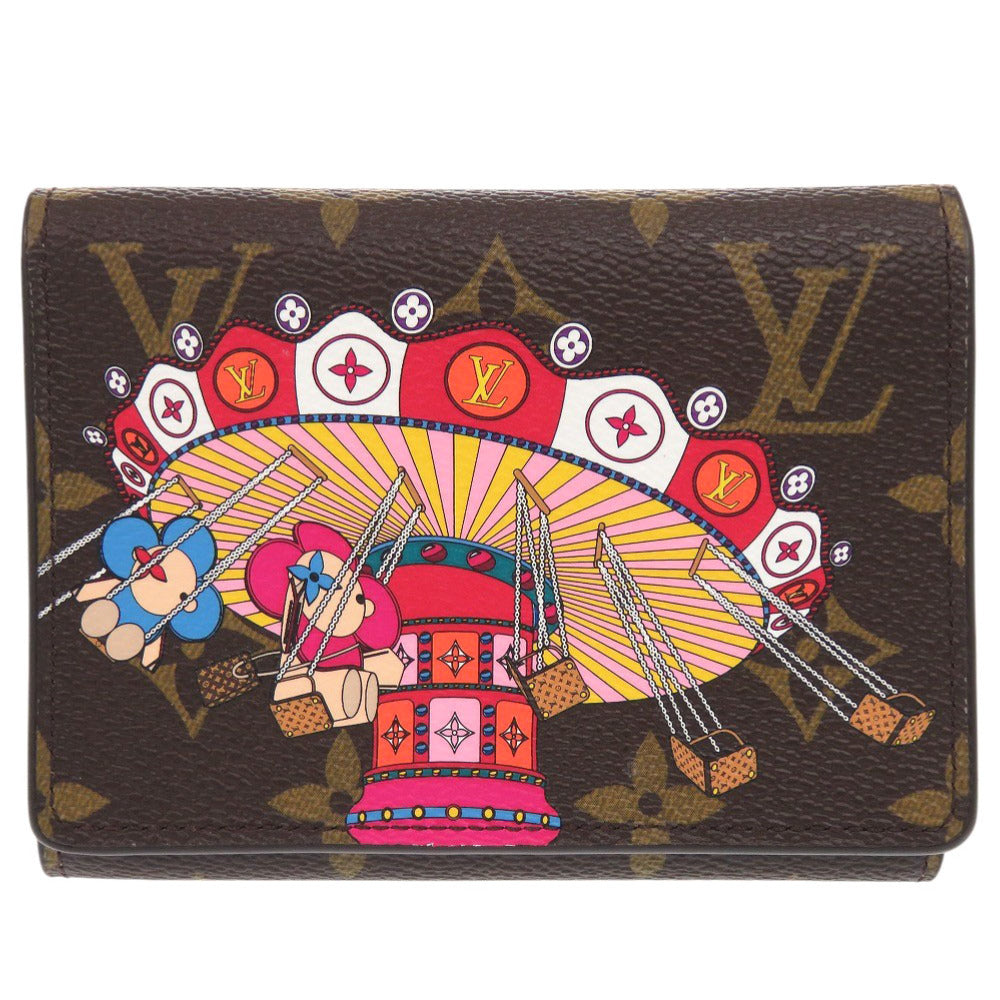LOUIS VUITTON Tri-fold wallet M69754 Monogram canvas Brown Monogram Portefeuille Victorine Vivienne