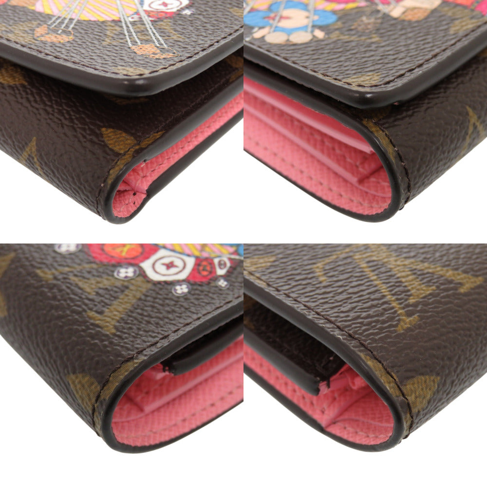 LOUIS VUITTON Tri-fold wallet M69754 Monogram canvas Brown Monogram Portefeuille Victorine Vivienne