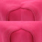 PRADA Pouch canvas pink Triangle logo Women Used Authentic