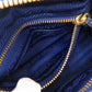 PRADA Pouch 1N0175 canvas blue Triangle logo Women Used Authentic