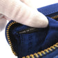 PRADA Pouch 1N0175 canvas blue Triangle logo Women Used Authentic