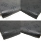 LOUIS VUITTON Long Wallet Purse M61867 Monogram Mahina black Zip Around Monogram Mahina Zippy wallet unisex(Unisex) Used Authentic