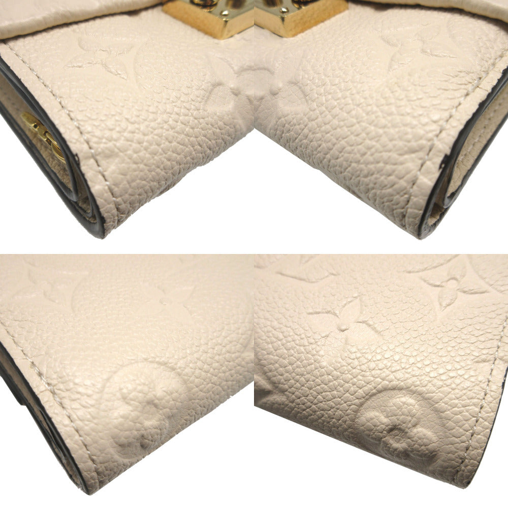 LOUIS VUITTON Tri-fold wallet M81071 Monogram Ann Platt claim Monogram Unplant Portefeuille Métis