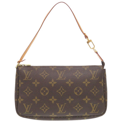 LOUIS VUITTON Pouch M51980 Monogram canvas, leather Brown Monogram Pochette Accessoires