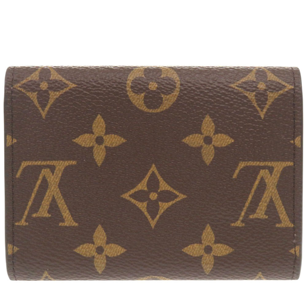 LOUIS VUITTON Bifold Wallet M62361 Monogram canvas Brown Monogram Portomone Rosary Women Used Authentic
