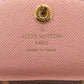LOUIS VUITTON Bifold Wallet M62361 Monogram canvas Brown Monogram Portomone Rosary Women Used Authentic