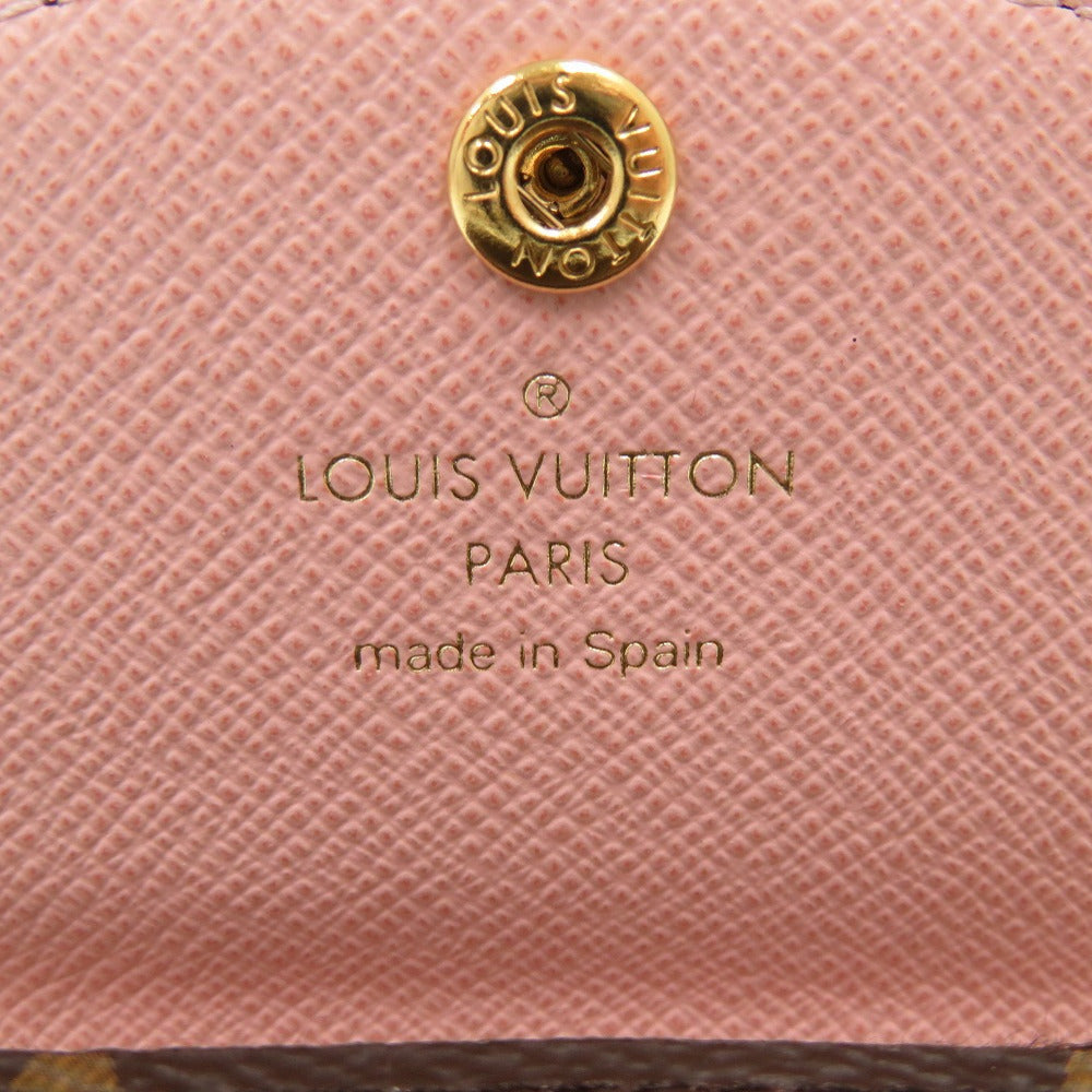 LOUIS VUITTON Bifold Wallet M62361 Monogram canvas Brown Monogram Portomone Rosary Women Used Authentic