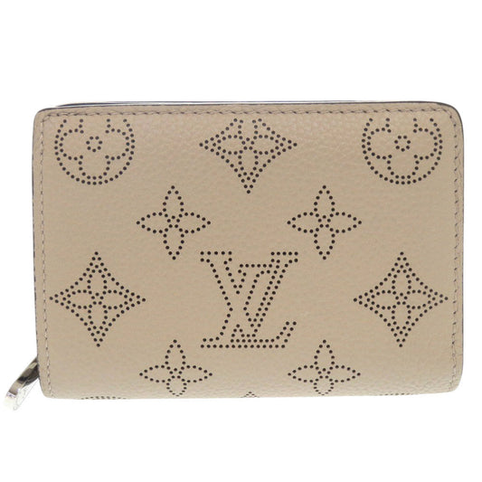 LOUIS VUITTON Bifold Wallet M80817 Monogram Mahina Galle Monogram Mahina Portefeuille Claire Women Used Authentic