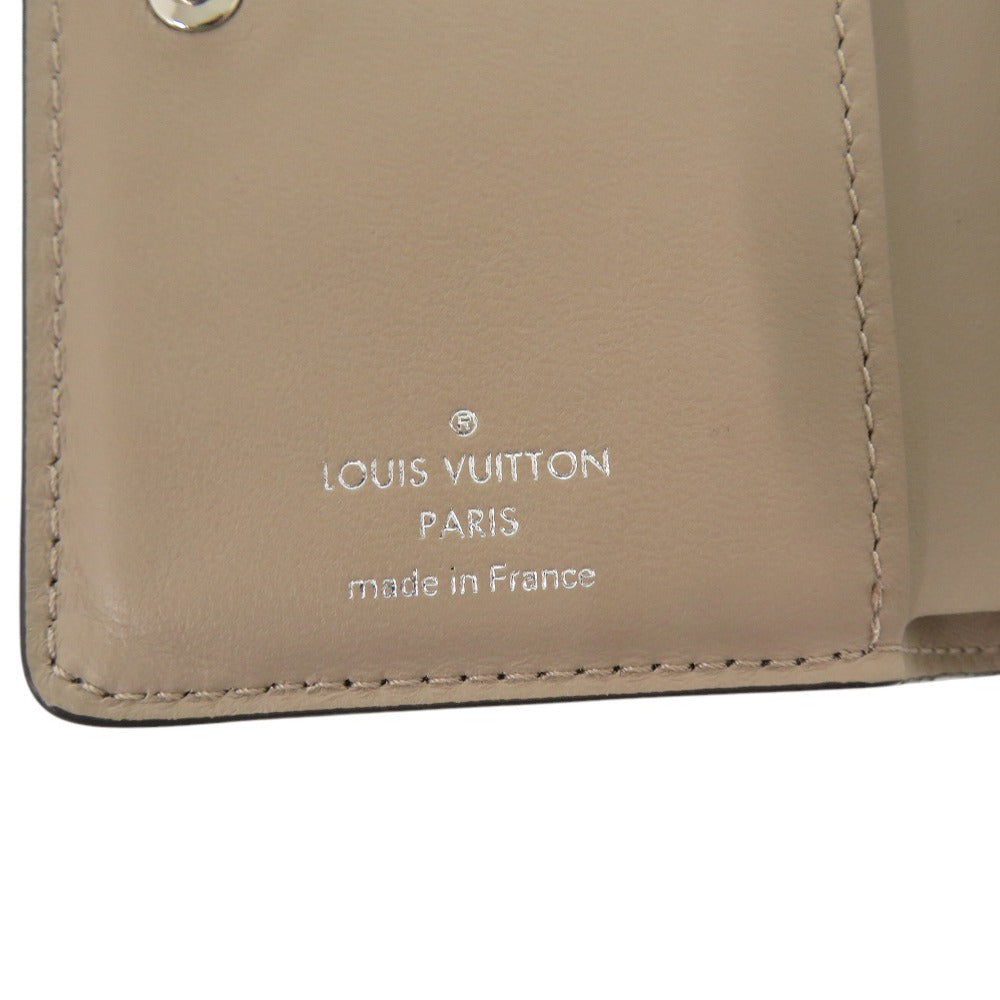 LOUIS VUITTON Bifold Wallet M80817 Monogram Mahina Galle Monogram Mahina Portefeuille Claire Women Used Authentic