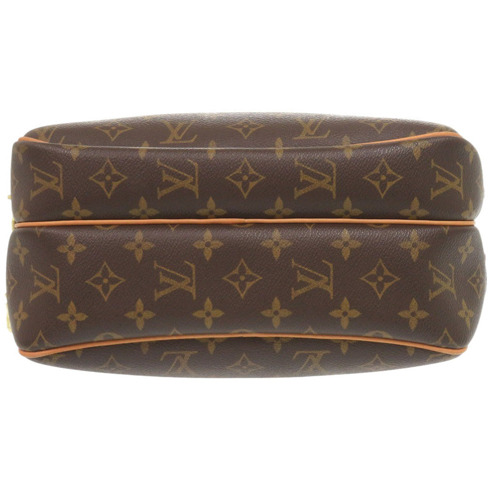 LOUIS VUITTON Shoulder Bag M45254 Monogram canvas Brown Monogram Reporter PM mens(Unisex) Used Authentic