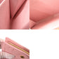 LOUIS VUITTON Bifold Wallet M81529 Monogram Ann Platt Light pink Monogram Unplant Portefeuille Claire Women Used Authentic