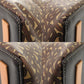 BURBERRY Tote Bag PVC, Leather Brown Women Used Authentic