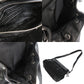 PRADA Shoulder Bag BT0582  leather NERO Crossbody messenger bag mens Used Authentic