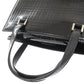 BURBERRY Handbag enamel black Check Pattern