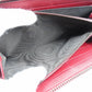GUCCI Long Wallet Purse 658634 Leather, Bamboo Red