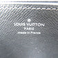 LOUIS VUITTON Long Wallet Purse M61857 Epi Leather Noir Zip Around Epi Zippy wallet unisex(Unisex) Used Authentic