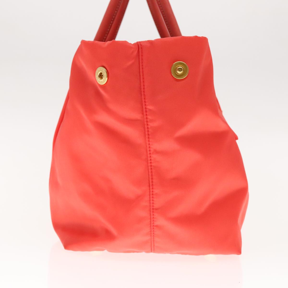 PRADA Hand Bag Nylon Sunset Gold