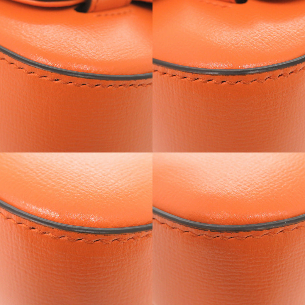 GUCCI Shoulder Bag 726863 leather Orange