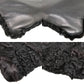 LOEWE Pouch Lamb fur, leather black