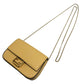 FENDI Shoulder Bag 7AR844 leather yellow Nano Bucket