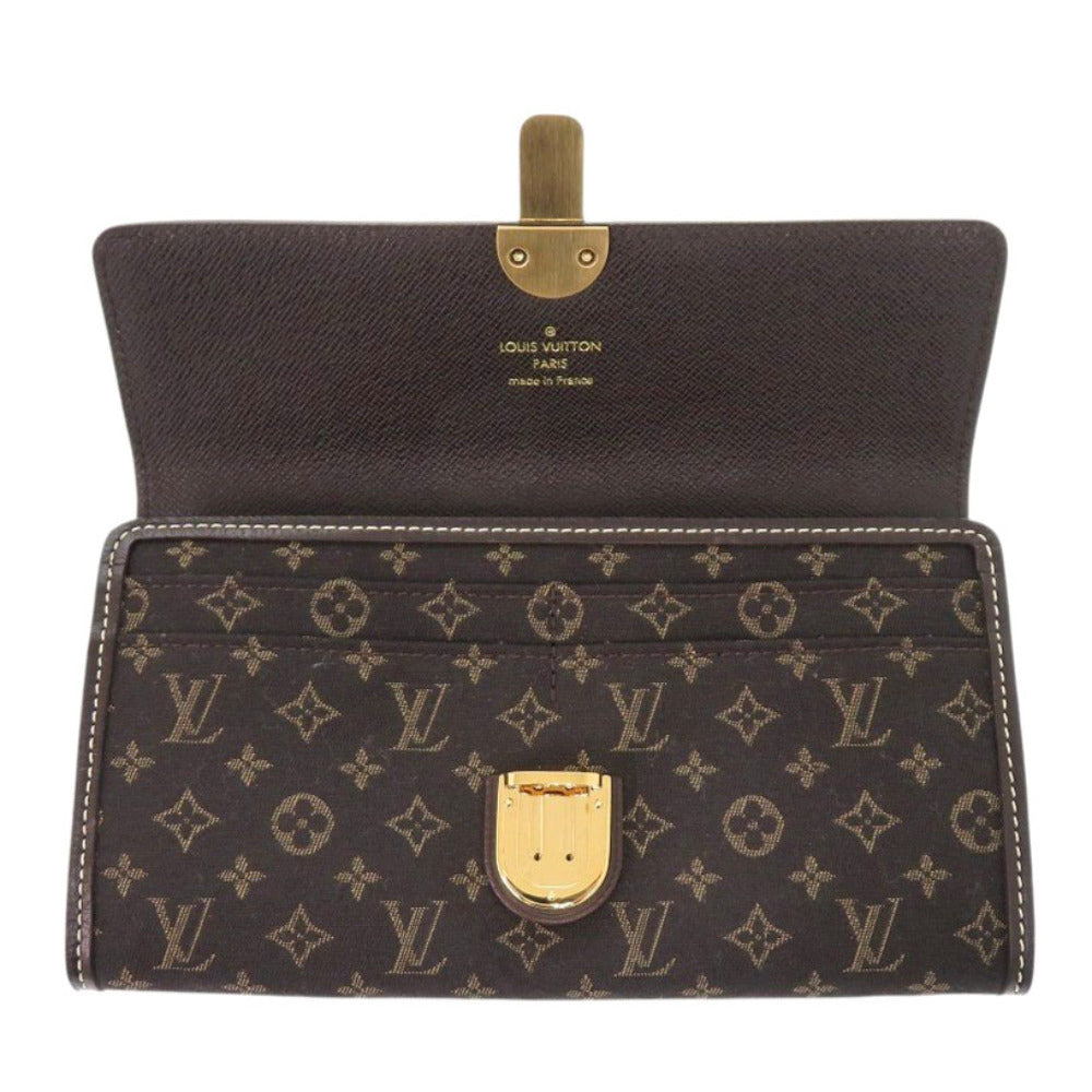 LOUIS VUITTON Long Wallet Purse M63006 Monogram Ideal Fuzan Sara Women Used Authentic